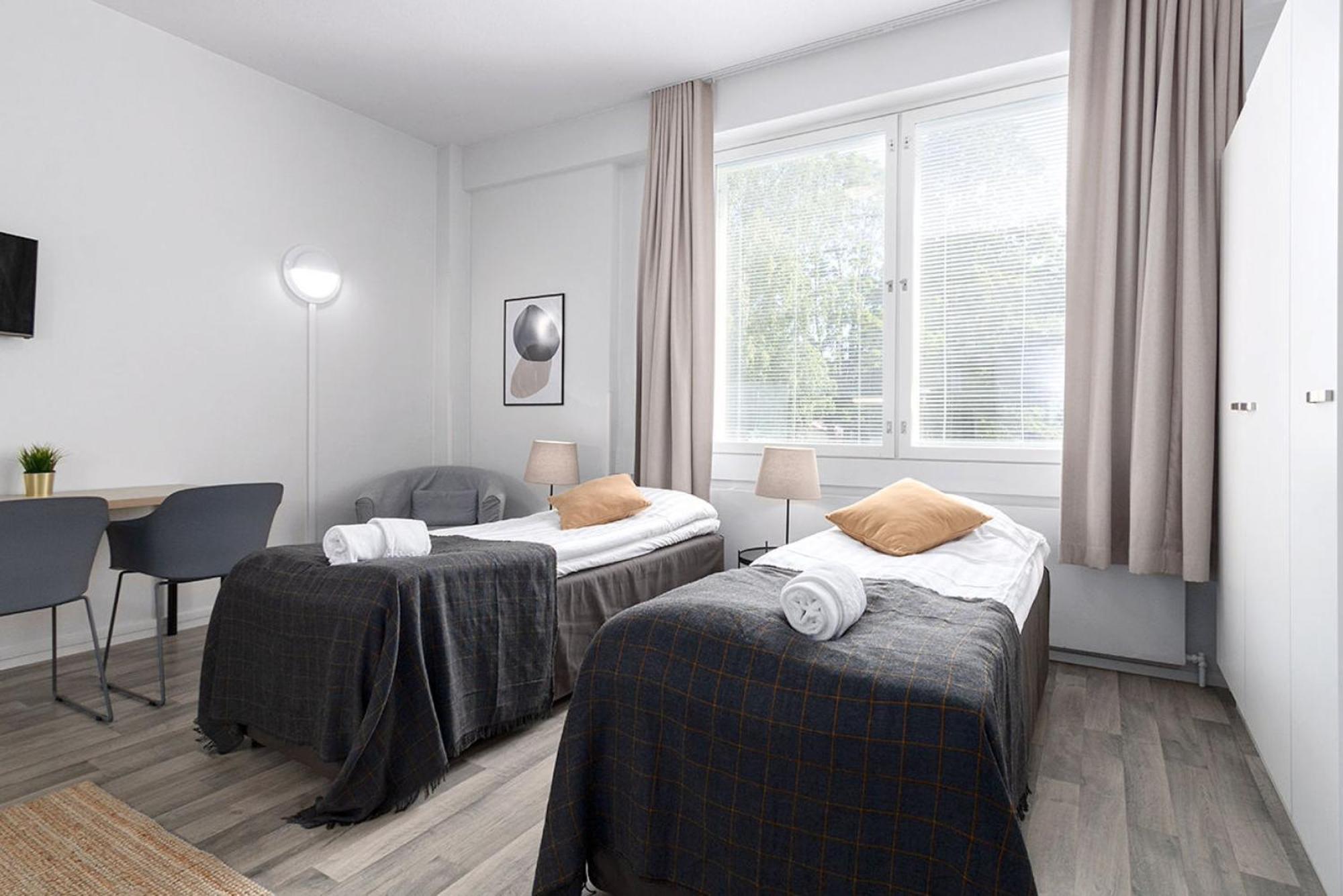 Forenom Serviced Apartments Rauma Kaivopuisto Extérieur photo
